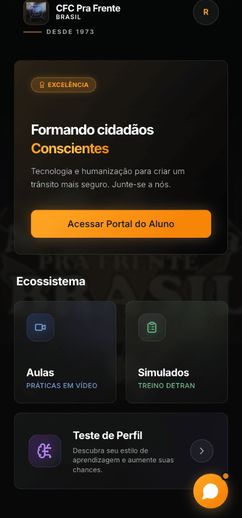 App Alunos CNH